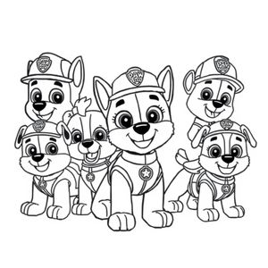 PAW Patrol Coloring Book