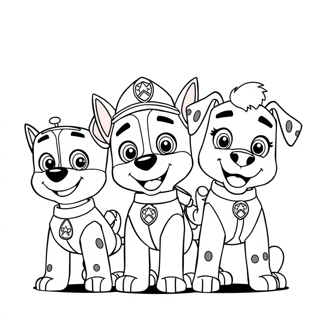 PAW Patrol Coloring Book