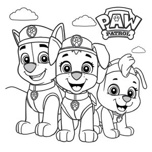 Coloring Book: PAW Patrol