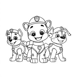 PAW Patrol Coloring Book