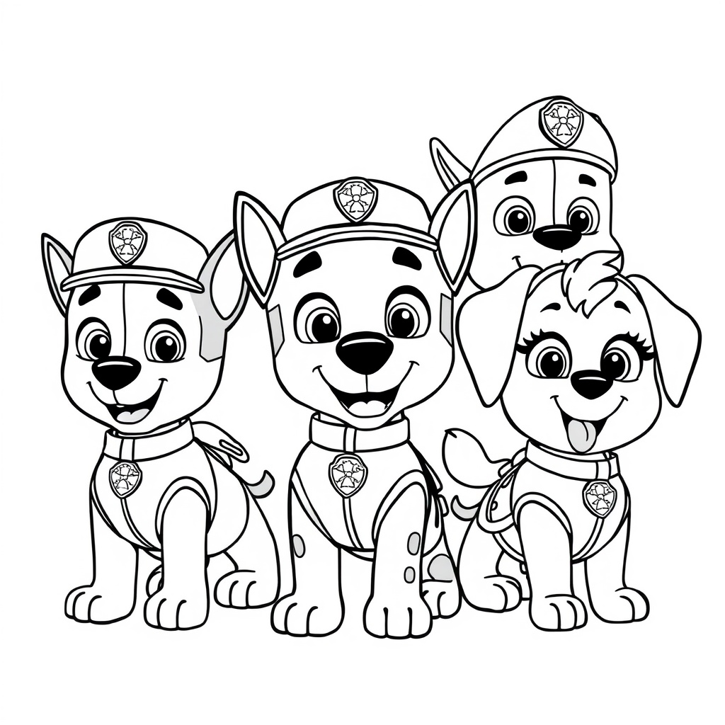 PAW Patrol Coloring Book