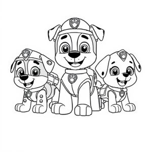 PAW Patrol Coloring Book
