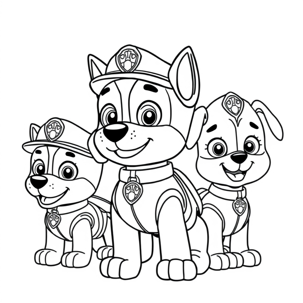 Coloring Book: PAW Patrol