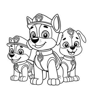Coloring Book: PAW Patrol