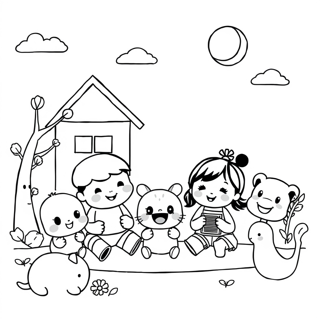 Kolorowanka CoComelon