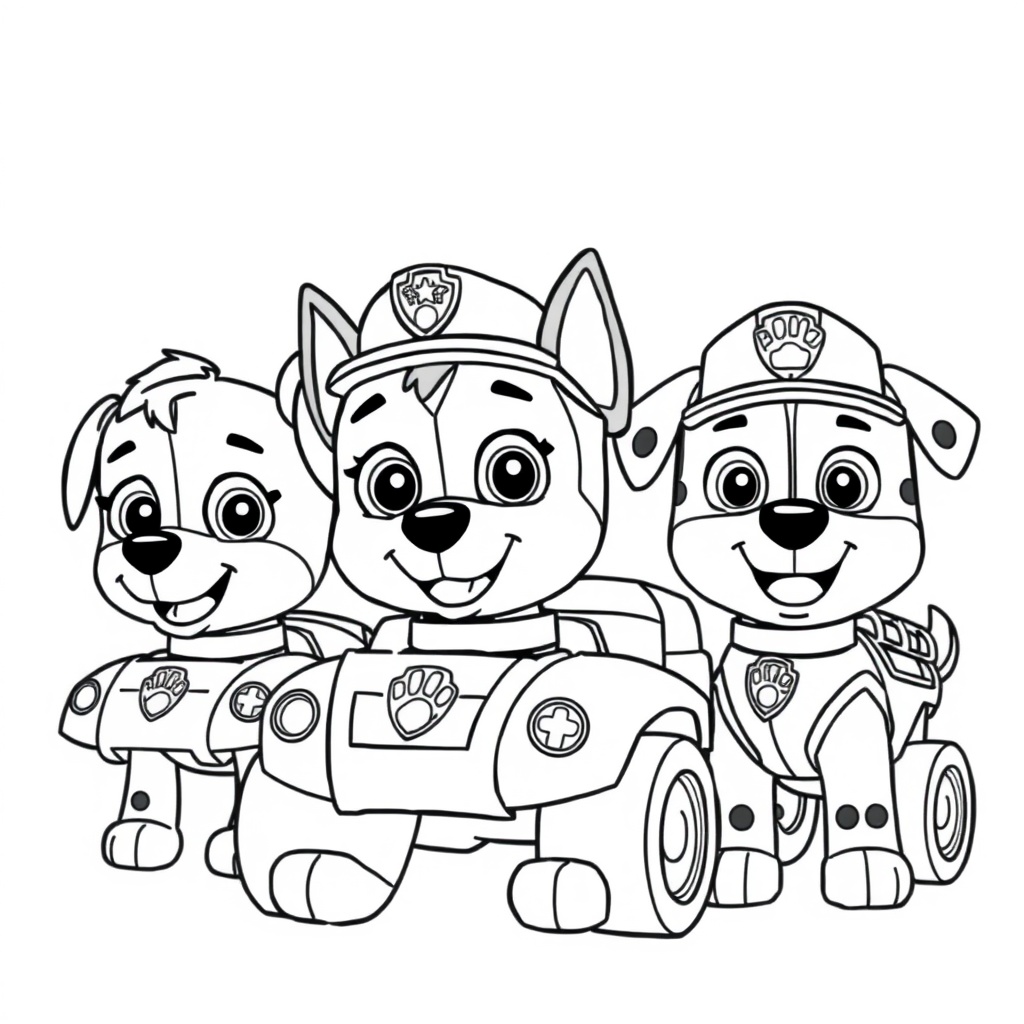 PAW Patrol Coloring Book