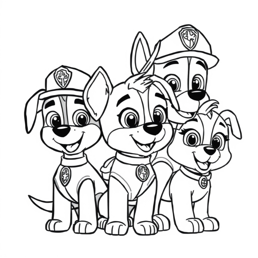 PAW Patrol Coloring Book