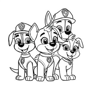 PAW Patrol Coloring Book