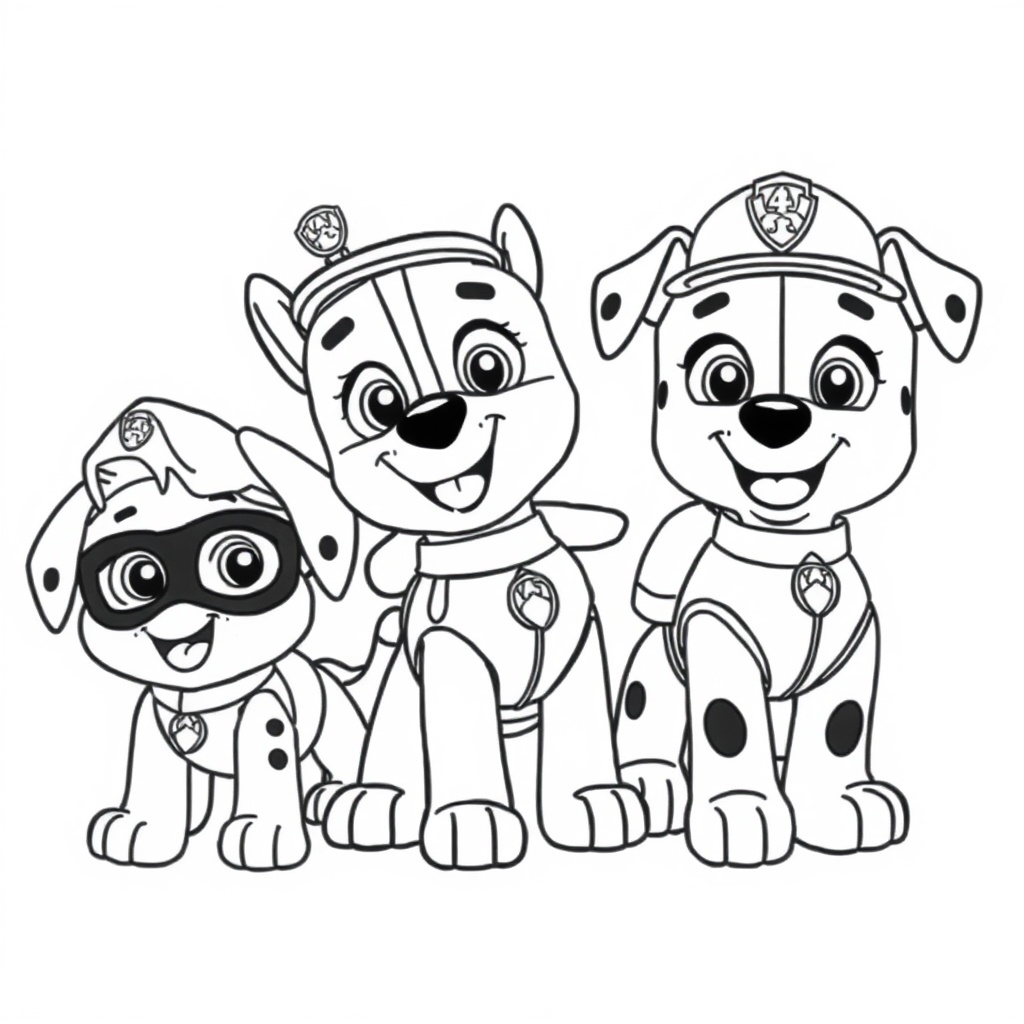 Paw Patrol Coloring Book