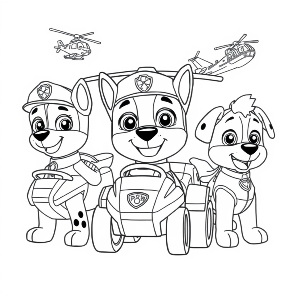 PAW Patrol Coloring Book