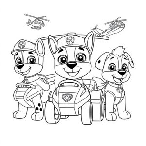 PAW Patrol Coloring Book