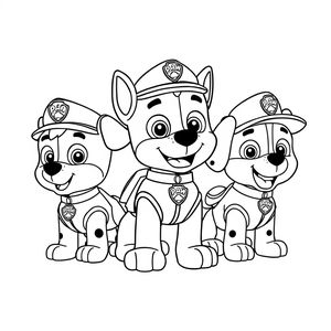 PAW Patrol: Action Coloring Book