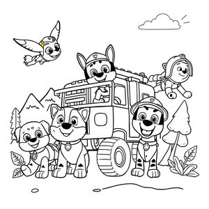 PAW Patrol: Coloring Mission