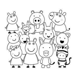 Peppa Pig Coloring Book
