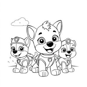 PAW Patrol Coloring Book
