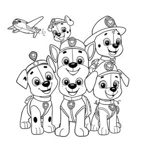 PAW Patrol Coloring Book