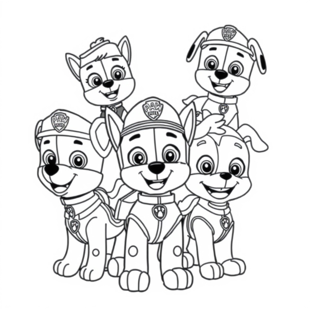 Kolorowanka Strażnicy Misji