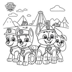 PAW Patrol Coloring Book