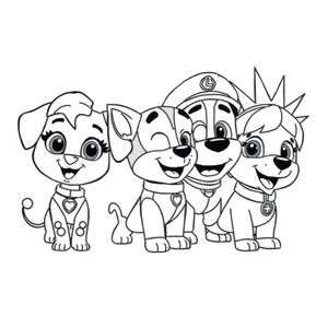 PAW Patrol Coloring Book