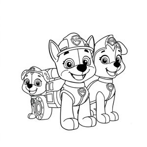 Paw-some Adventures: PAW Patrol Coloring Pages
