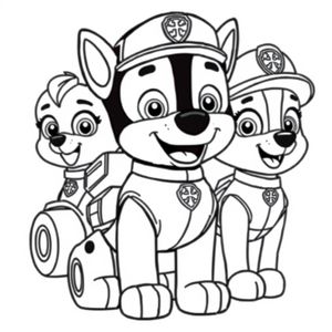 Coloring Book: PAW Patrol