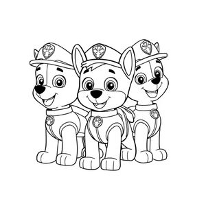PAW Patrol - Coloring Book for Kids