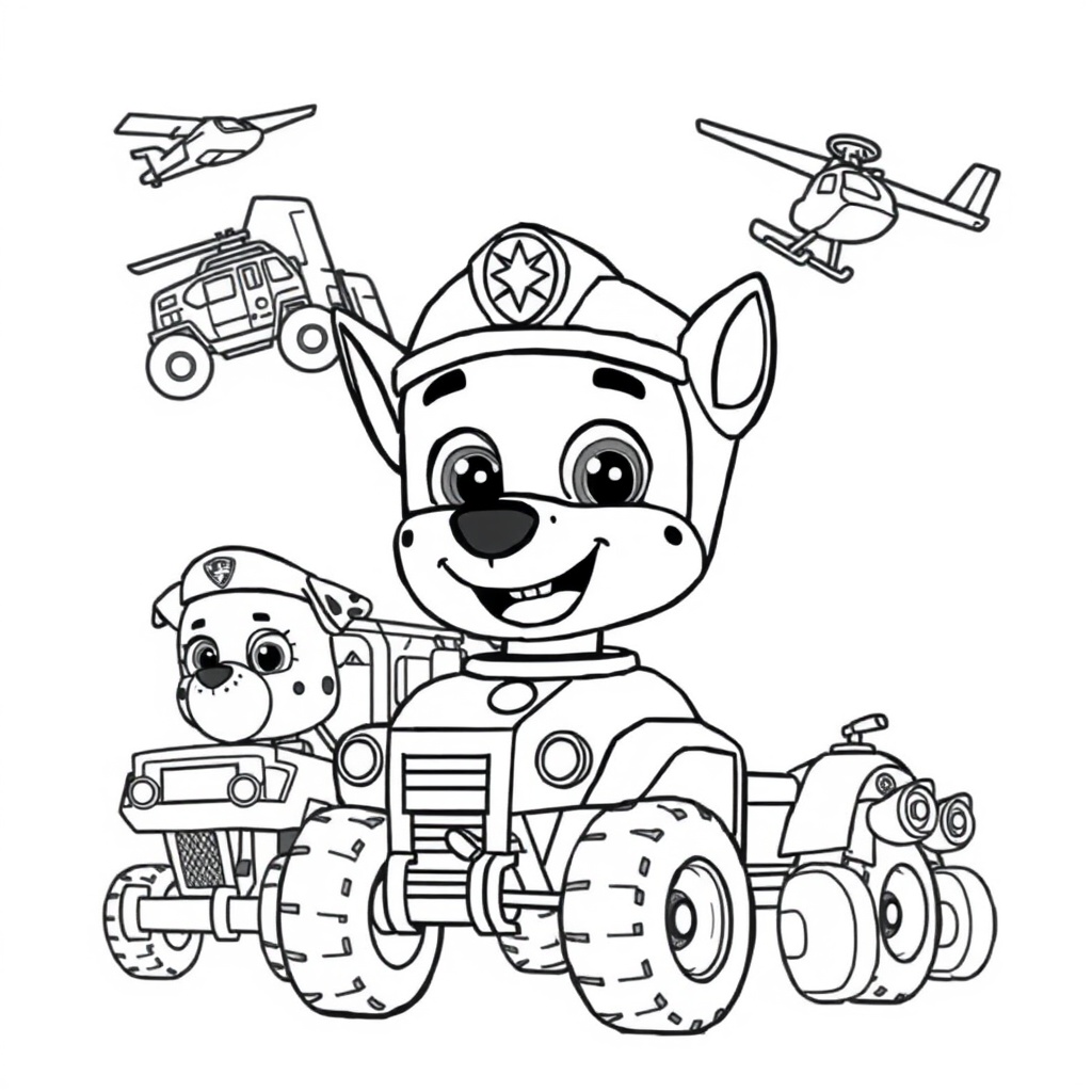 PAW Patrol Coloring Book