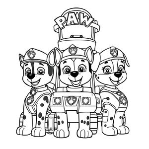 PAW Patrol Coloring Book
