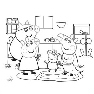 Peppa Pig Coloring Book