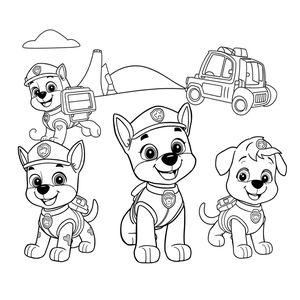 PAW Patrol Coloring Book