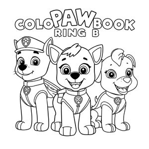 Kolorowanka Psi Patrol