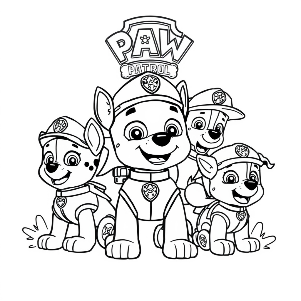 PAW Patrol: Przygodowe Malowanki