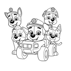 PAW Patrol Coloring Book