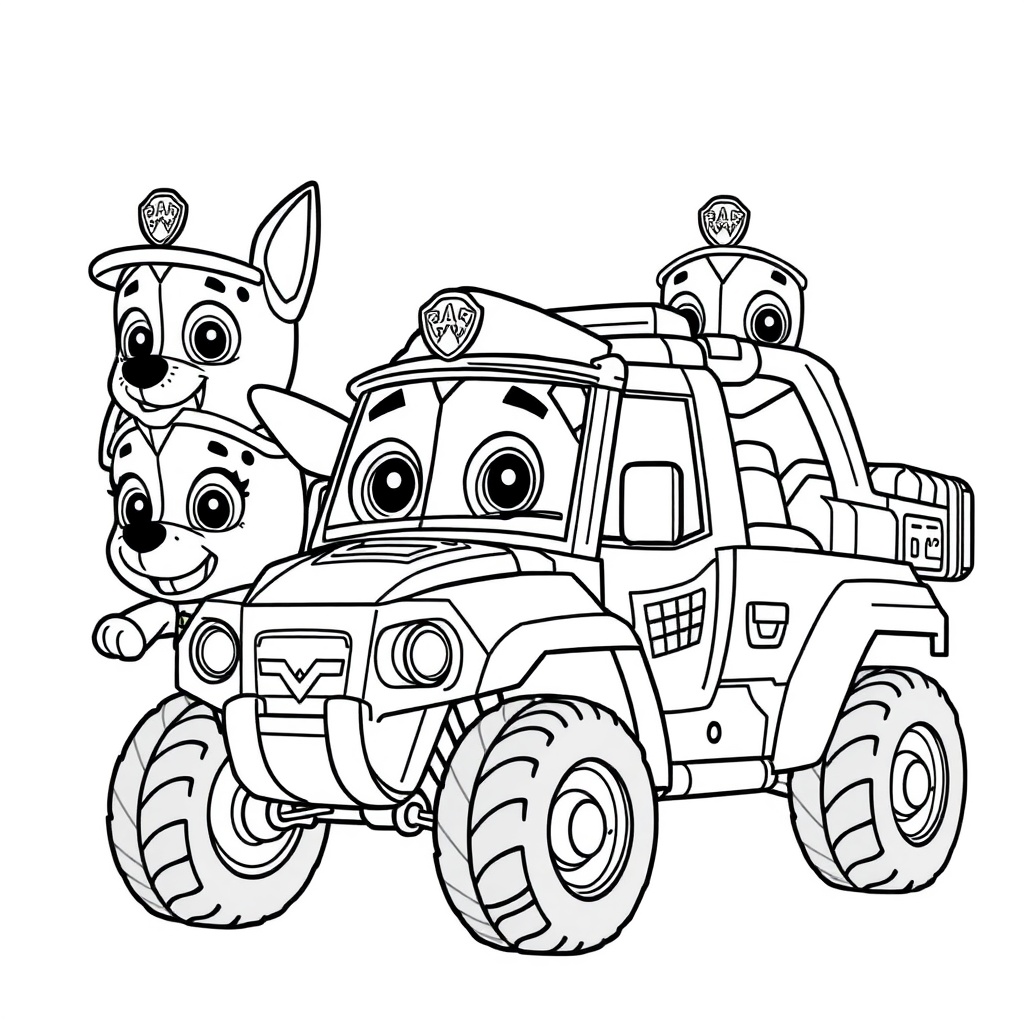 PAW Patrol Coloring Book