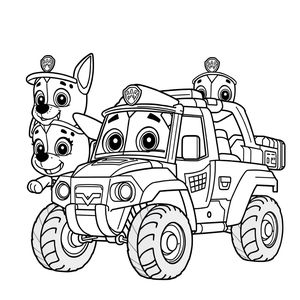 PAW Patrol Coloring Book