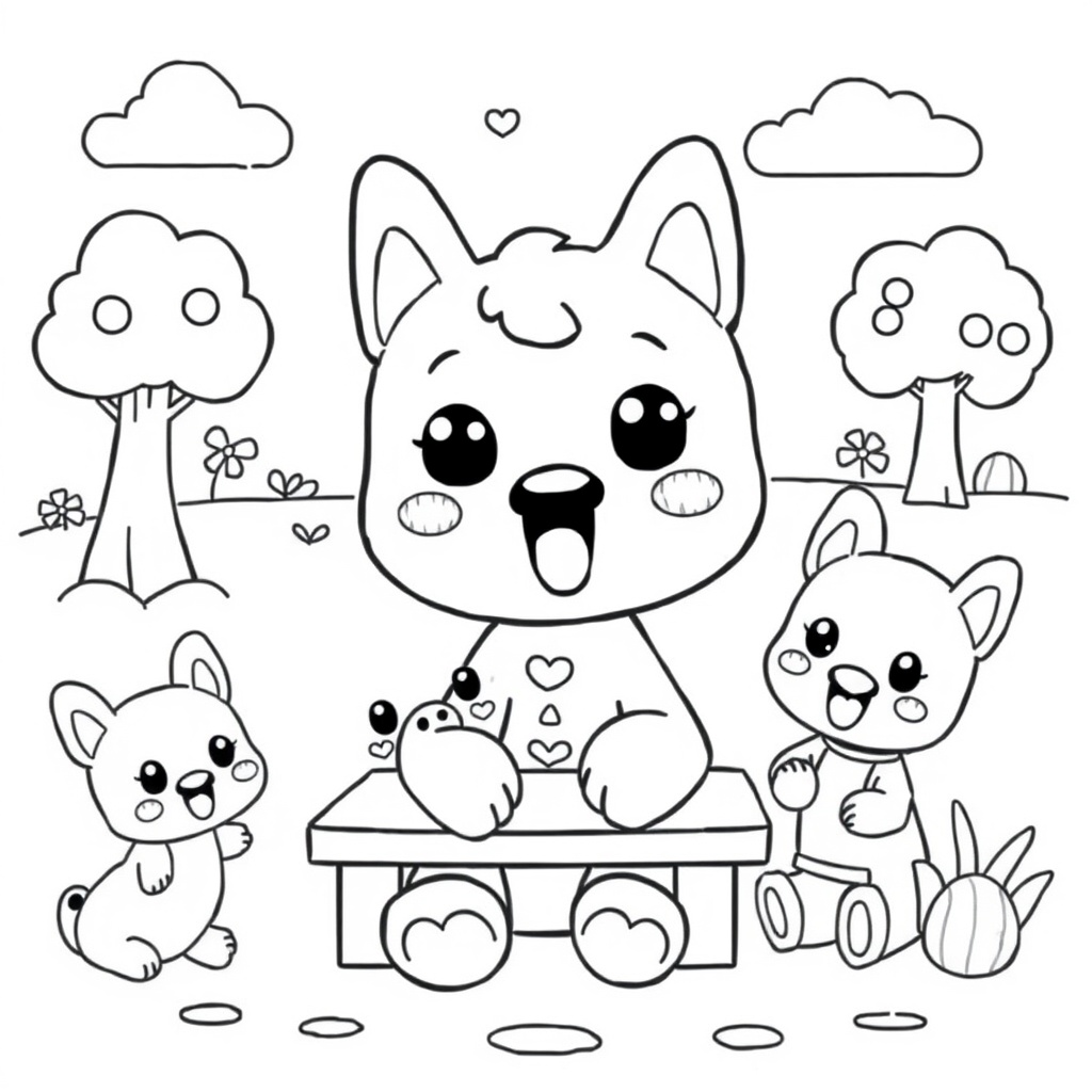 Bluey i przyjaciele - Świat pełen przygód