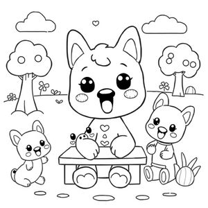 Bluey i przyjaciele - Świat pełen przygód