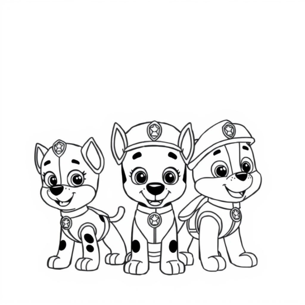 PAW Patrol Coloring Book