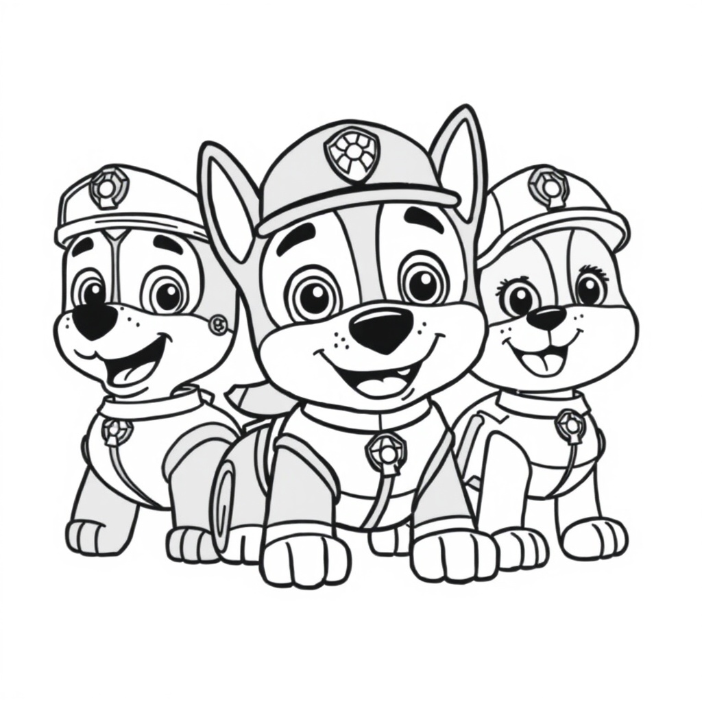 Paw Patrol: Heroes Coloring Book