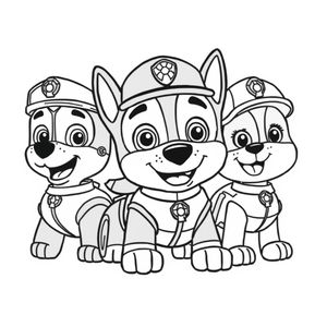 Paw Patrol: Heroes Coloring Book