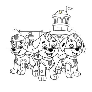PAW Patrol Coloring Book