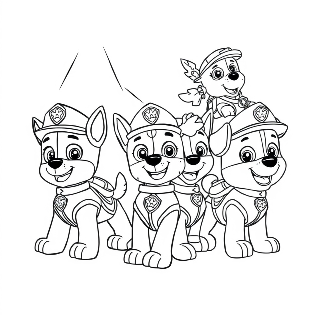 PAW Patrol Coloring Book