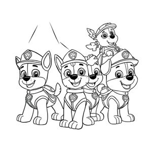 PAW Patrol Coloring Book