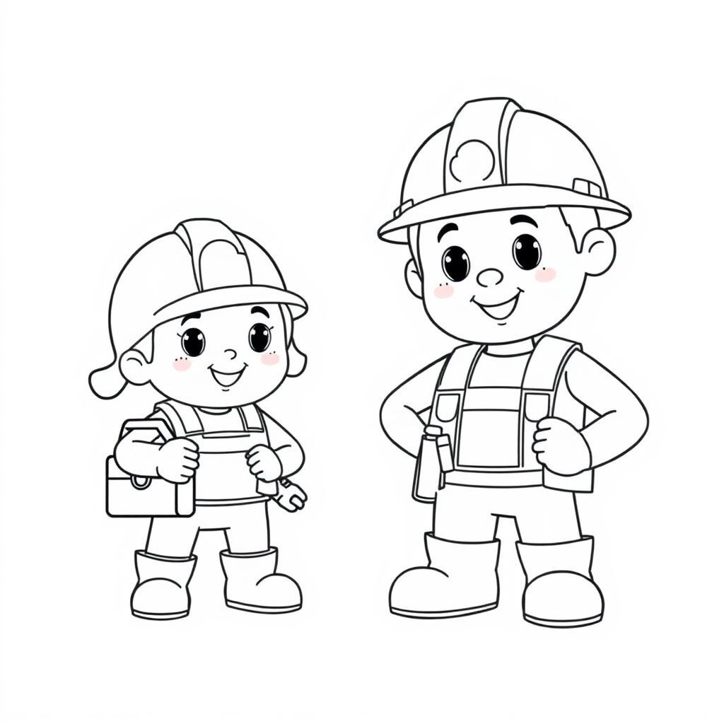 Kolorowanka: BoB Budowniczy