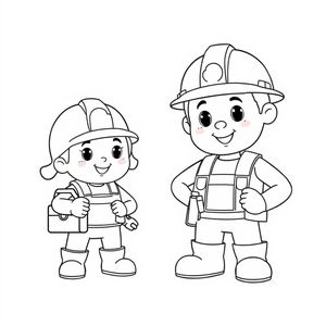 Kolorowanka: BoB Budowniczy