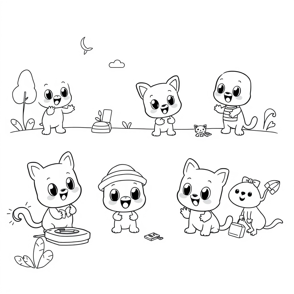 Bluey - Kolorowanka przygód rodzinnych