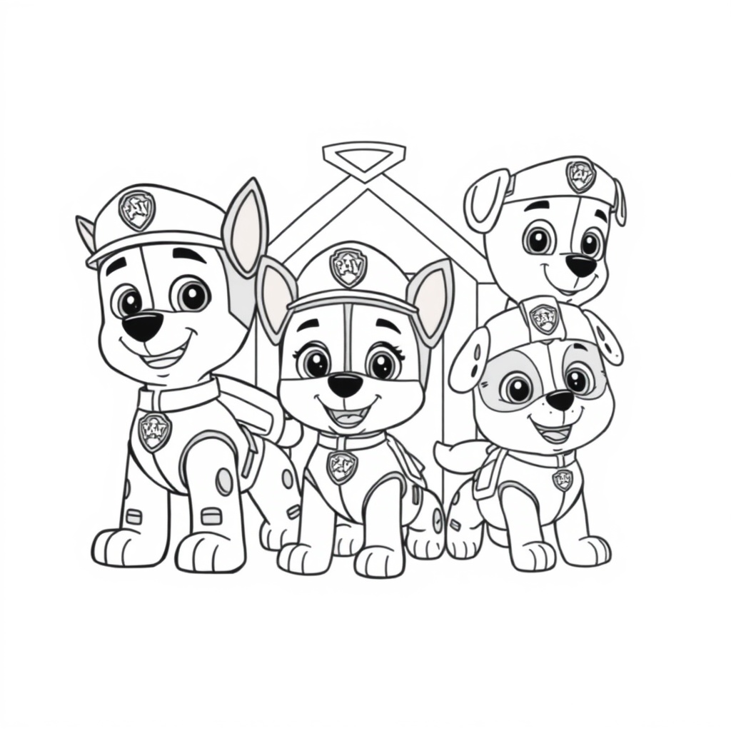 PAW Patrol Coloring Book
