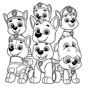 PAW Patrol Coloring Book