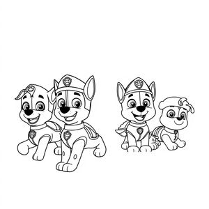 PAW Patrol - Action Coloring Book