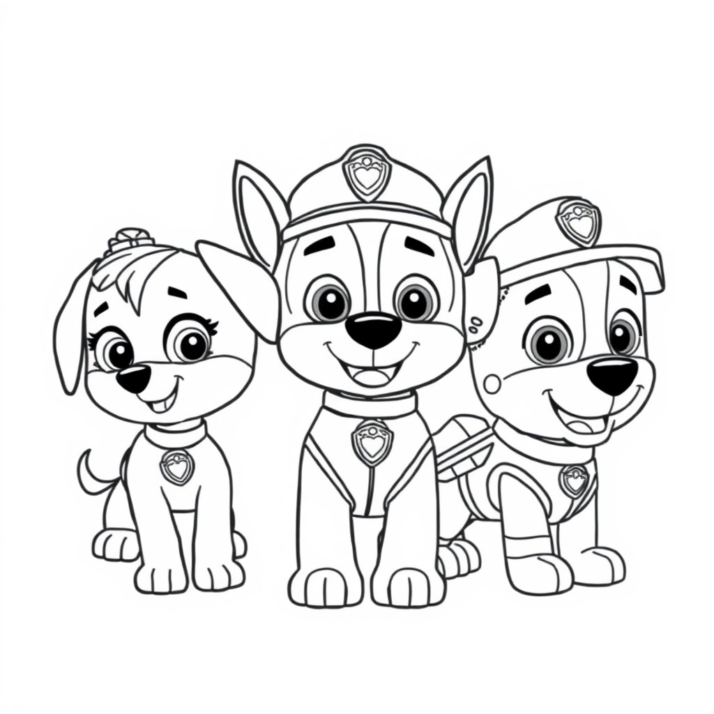 PAW Patrol Coloring Book